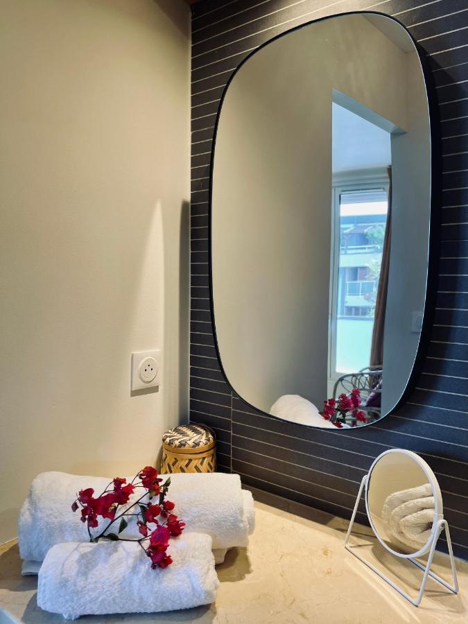 Cosy Letchis Apartment Saint Pierre Luaran gambar