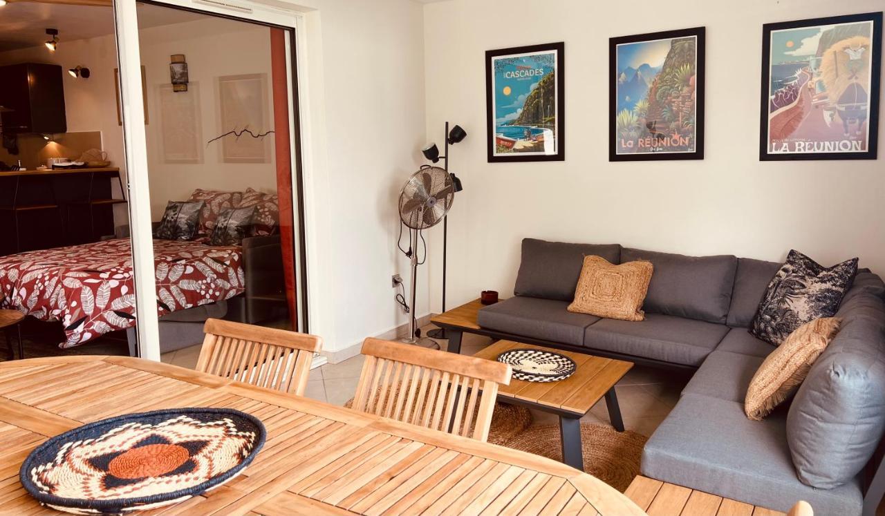Cosy Letchis Apartment Saint Pierre Luaran gambar